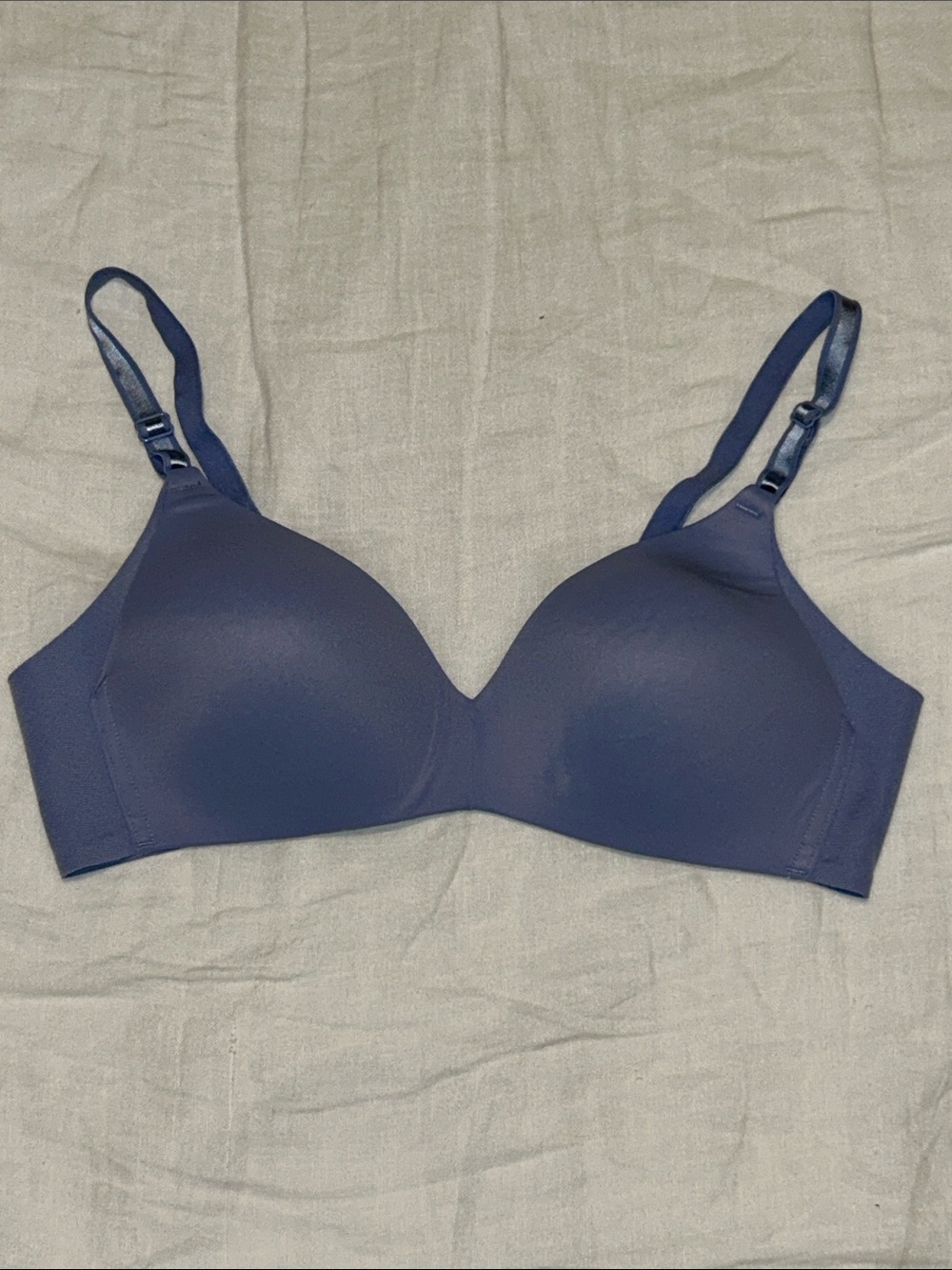 Warners Seamless Periwinkle bra